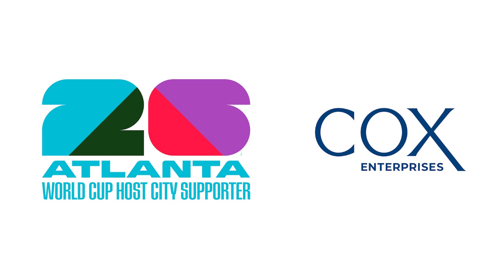 a close-up of logos