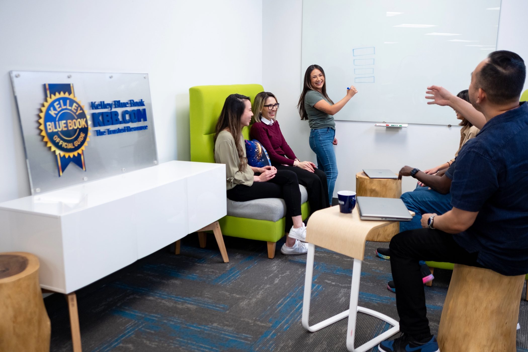 Kelley Blue Book employees working