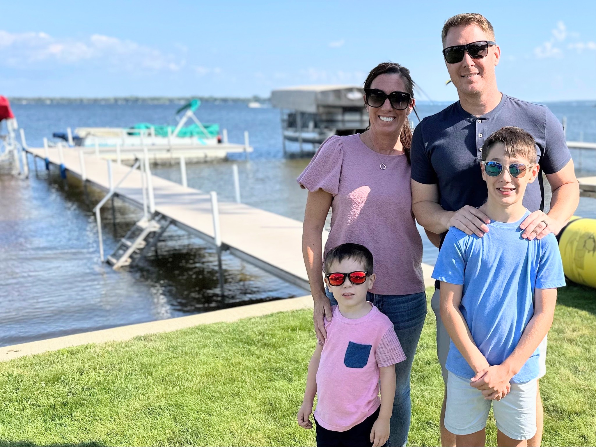 Cox employee Ben And His Family